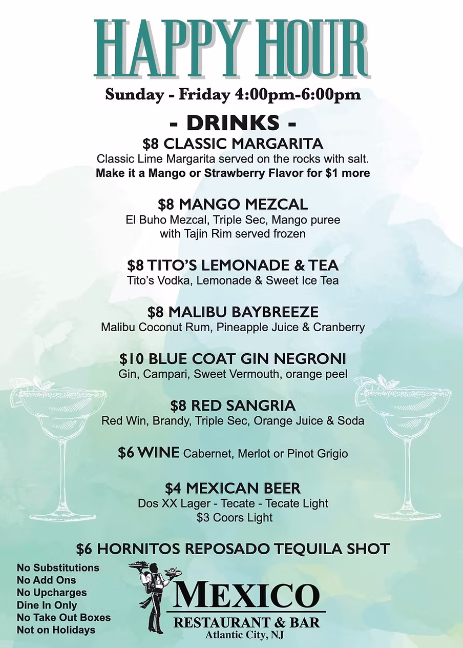 Happy Hour Drinks 1